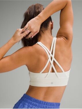 lululemon Energy High-Neck Longline Ribbed Bra Medium
Support, B-C Cups size 4